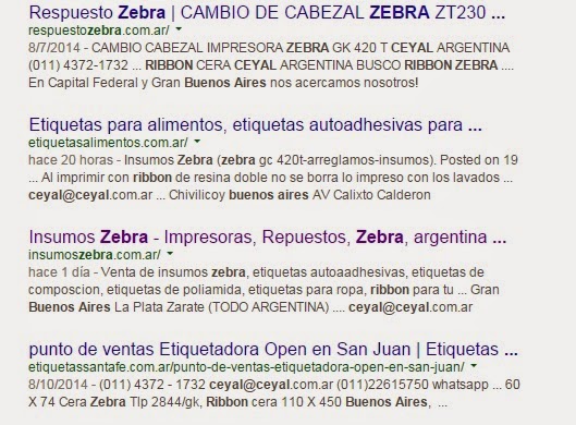 ZebraDesigner Pro Imprimir base de Datos Argentina